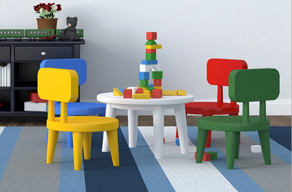 Antibacterial water-based paint for school desks